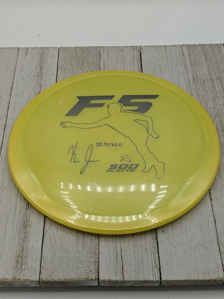 New Prodigy F5 500 2021 Kevin Jones Signature Driver Disc Golf Disc - Image 3 of 4