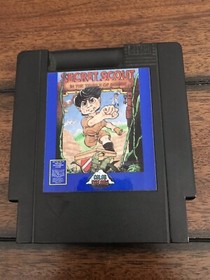 Secret Scout NES Nintendo RARE CIB COMPLETE