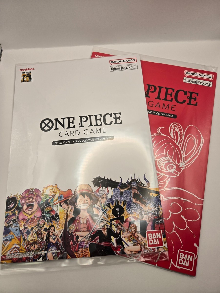 One Piece tcg - Premium Card Collection Film Red Edition&25th