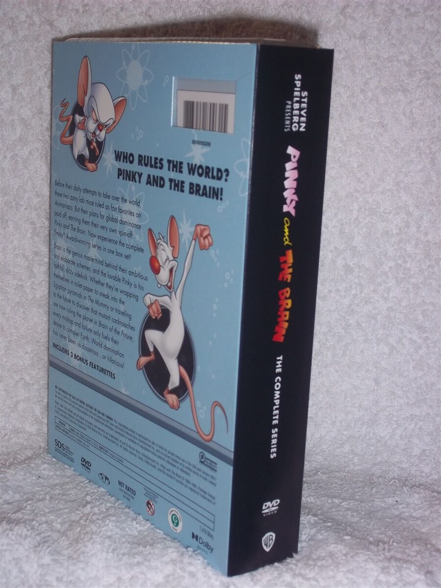 Pinky and the Brain: The Complete Series (DVD, 2023, 12-Disc) animated  comedy