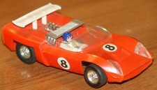 Electra ref C4-II de Scalextric/Triang  en color naranja con aleron