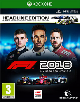 F1 2018 Formel 1 - Headline Edition (Fahren/Racing) Xbox One Codemasters
