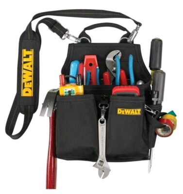 DEWALT DG5680 Professional Electrician's Tool Pouch, 14 Pocket Ballistic Poly