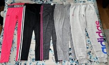Lot 5 Girls L NWOT Athletic Legging Fleece Adidas Nike Under Armour