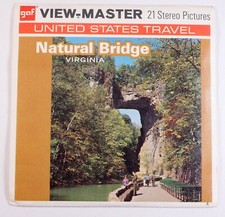 View-Master Natural Bridge Virginia 3 reel packet A828- LN66