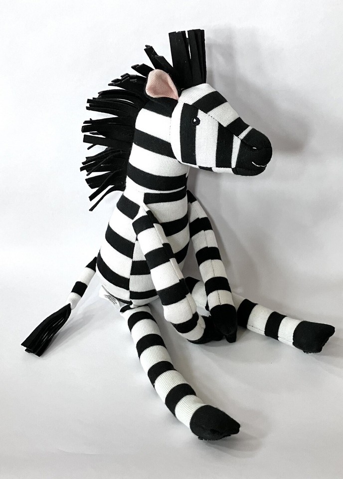 Pillowfort Zebra Plush Black White Pillow Stuffed Animal Throw Pillow Decor Toy eBay