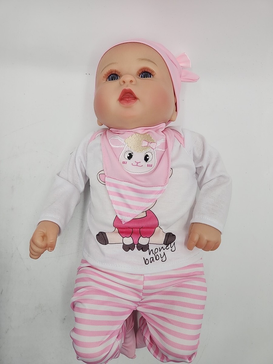 NEW Reborn Baby Dolls Girl Honey Baby 18