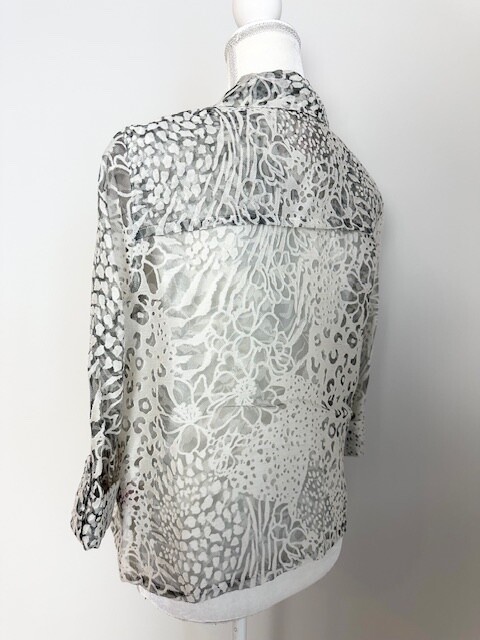 Ruby Rd. Petite Womens Button Down Blouse Size 10… - image 8