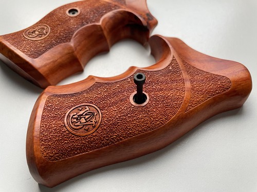 New Target Grips For S&W, K/L ROUND BUTT 686 all Rough Close back#No.6 ...