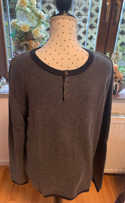 TOM TAYLOR Herren Pullover blau meliert Größe L Sehr guter Zustand !
