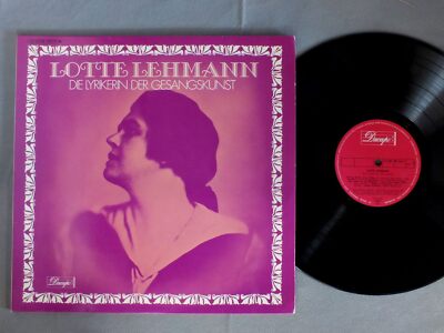 LOTTE LEHMANN/ALBUM GER 1C147 29 116-117M | eBay UK