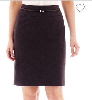 Best Price Women Claiborne Pencil Skirt with Belt size 4 Black kneelength career Best Price Women Claiborne Pencil Skirt with Belt size 4 Black kneelength career
