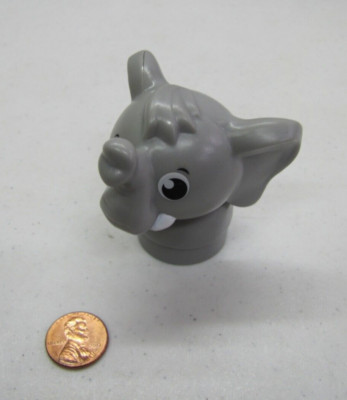 Mega Blok Block Bloks Blocks Gray Elephant Safari First Builder Part Piece