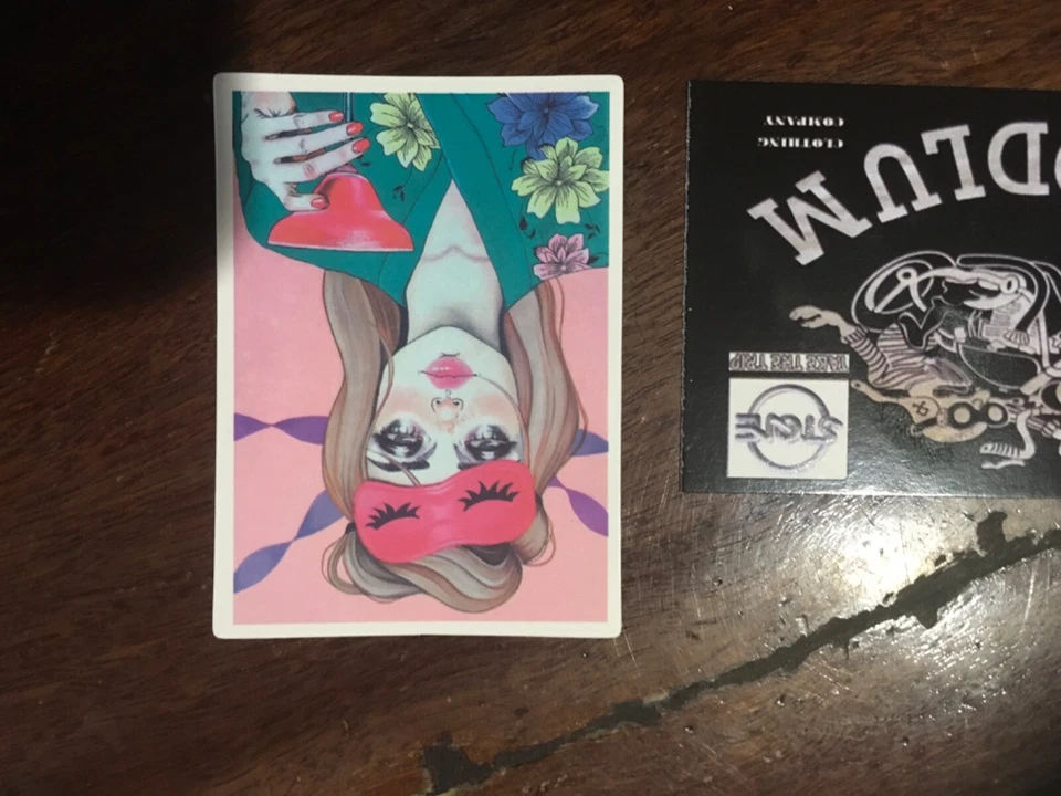 10 x pin up girls retro gothic   vinyl man cave stickers mancaveideas mens gift - Image 4 of 4