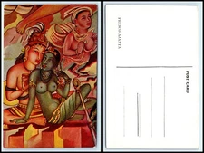 INDIA Postcard - ART - Fresco Ajanta A3