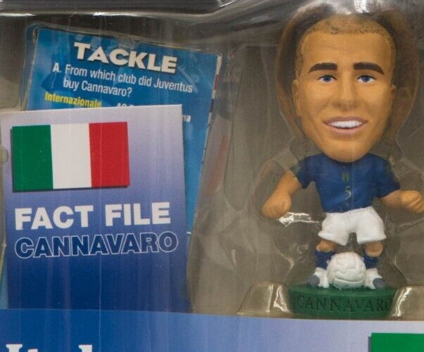 Corinthians PROSTARS figure FRANCESCO TOTTI and FABIO CANNAVARO