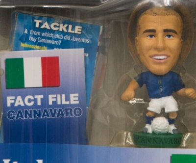 Corinthians PROSTARS figure FRANCESCO TOTTI and FABIO CANNAVARO