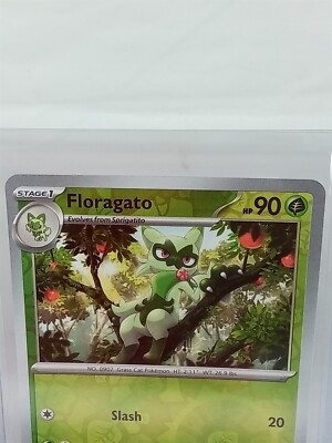 Floragato 14/198 Scarlet & Violet Reverse Holo Pokémon Card 2023
