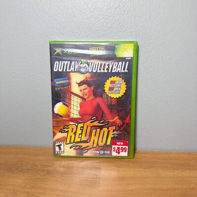 Xbox Outlaw Volleyball: Red Hot (Microsoft, 2003) BLOCKBUSTER New Sealed