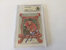 Nick Foligno Signed Autographed Card Slabbed Encapsulated Beckett BAS COA a