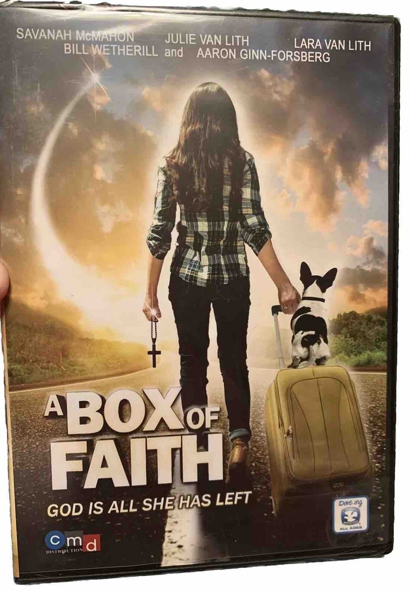 A Box of Faith (DVD, 2015) God, Church, CMD, Faithhouse, DOVE Movie, Brand  New!