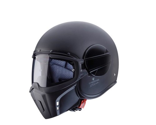 CASCO JET IN FIBRA CABERG GHOST MASCHERA REMOVIBILE MOTORCYCLE SCOOTER  HELMET | eBay