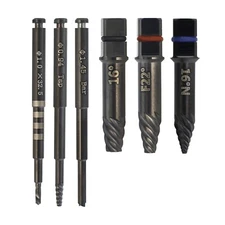 Implant Fixture Remover Extractor Fractured Screw Removal Drill Tap Bar