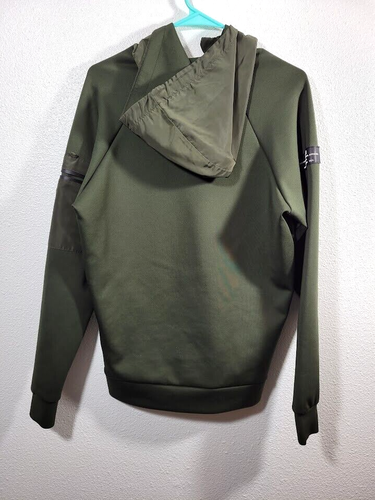 Rascal Olive Green Jacket, Size M, Broken Zipper - Picture 2 of 4