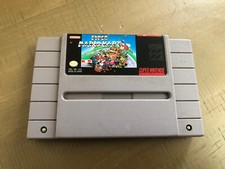 Super Mario Kart (Nintendo SNES, 1992)  Cleaned Tested Works! Authentic