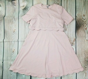asos light pink dress