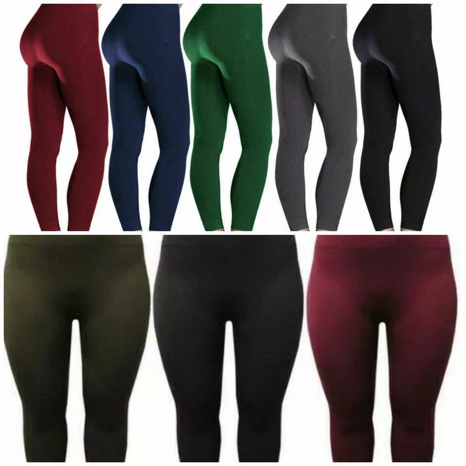 Thermal Leggings Thick Ladies Winter Fleece Lined Warm High Waist