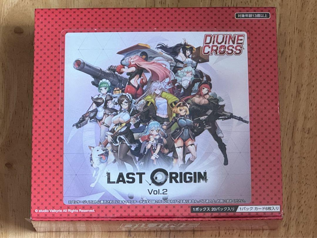 JAPAN) LAST ORIGIN Vol.2 DIVINE CROSS Booster Card Pack BOX JAPAN) LAST ORIGIN Vol.2 DIVINE CROSS Booster Card Pack BOX