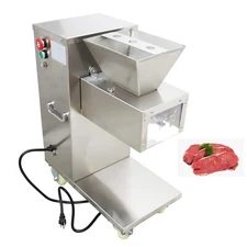 110V TJ-130L Electric Meat Cutting Slicer with 4mm Stainless Blade 750W 400Kg/h