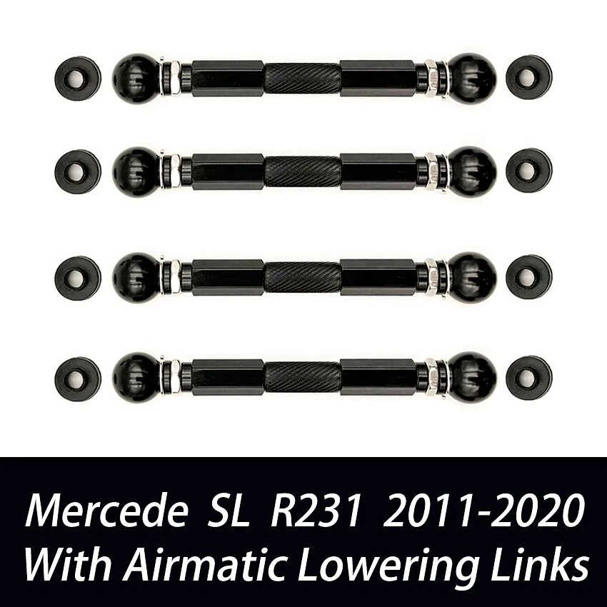 Kit de suspensión eslabones descensores ajustables para Mercedes Benz SL63 SL600 13-20 R231 Foto 2 de 4