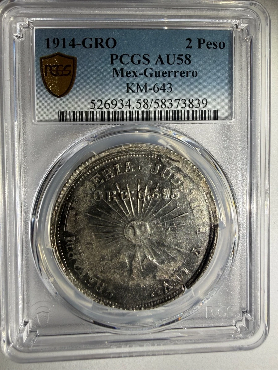 2 Pesos 1915 Year Mexican Coins (1905-Now) for sale | eBay