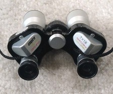 Empire Opera Binoculars 7 X 18 100 Yards Lense Full Coated Del 230 Small Silver