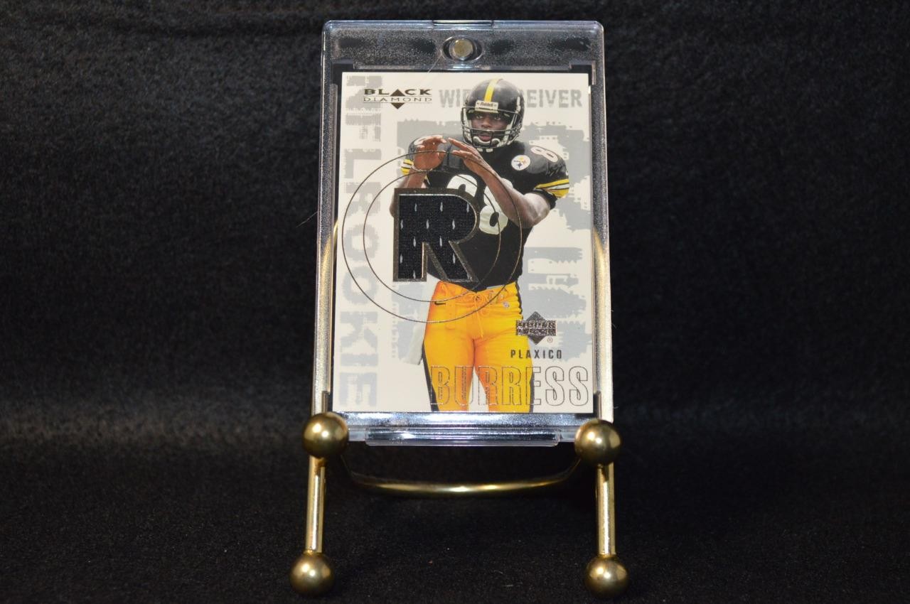 Plaxico Burress Upper Deck Black Diamond #170 Rookie Jersey