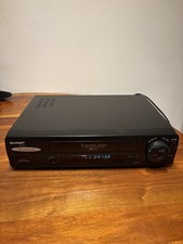 Sharp VC-A552U 4-Head VHS VCR Video Cassette Recorder Hi-Fi No Remote