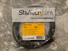 Startech High Speed HDMI Cable 1.8m/6ft HDMI Male to HDMI Male HDMM6