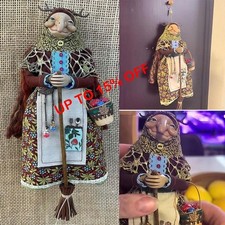 Good Luck Kitchen Witch Doll  Festive Antique-Inspired Decor