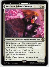 Arachne, Psionic Weaver Marvel's Spider-Man 2 R NM MTG
