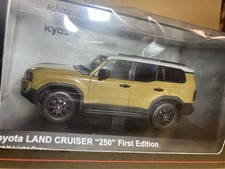 Kyosho 1/43 Toyota Land Cruiser 250 First Edition Sand X Light Gray Ks03927Sg1