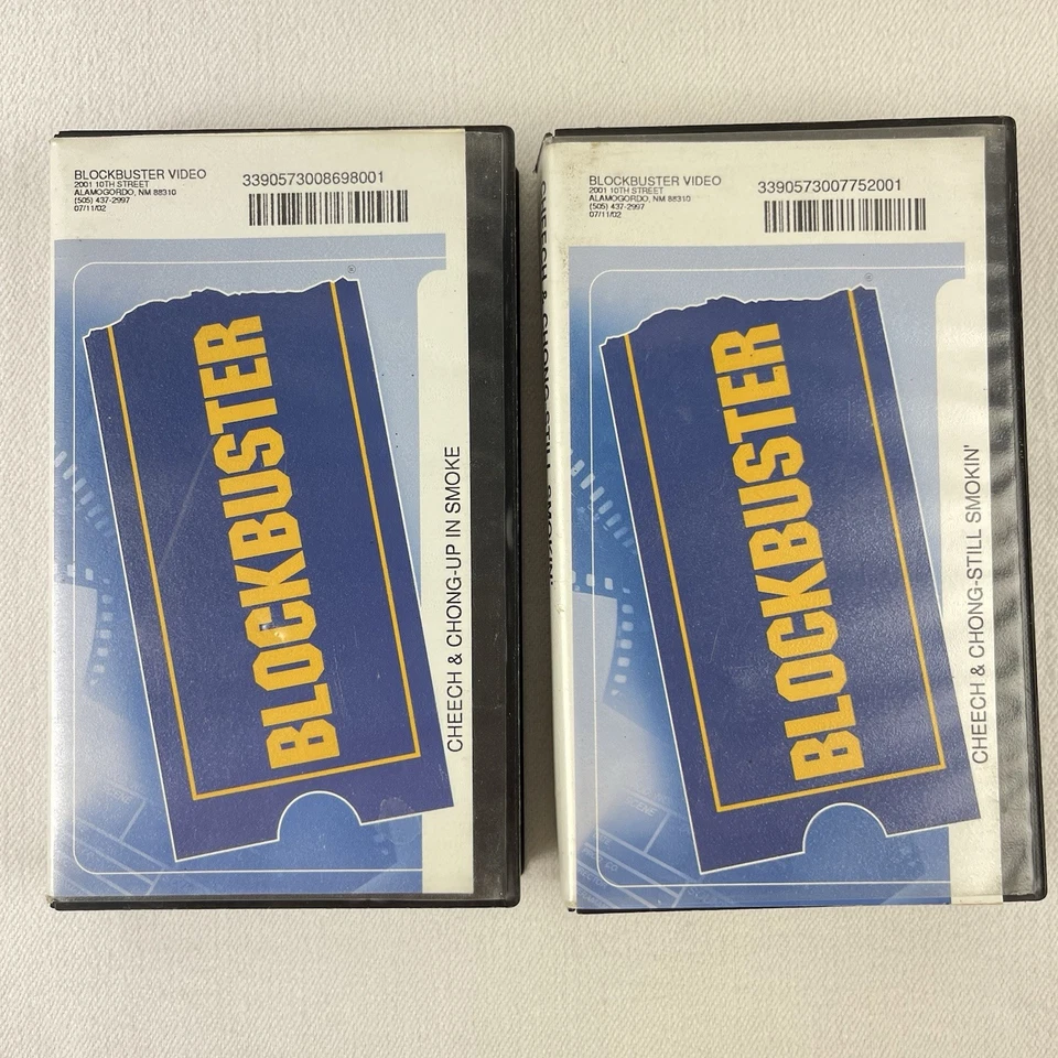 Cheech & Chong Up in Smoke and Still Smokin' (VHS) Blockbuster Clamshell Rental - Image 2 of 4