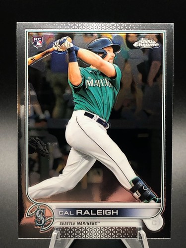 Cal Raleigh 2022 Topps Chrome Rookie RC Card #149