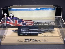 Thrust SSC Signed Andy Green, World Cland Speed Record Holder 1/100 cased