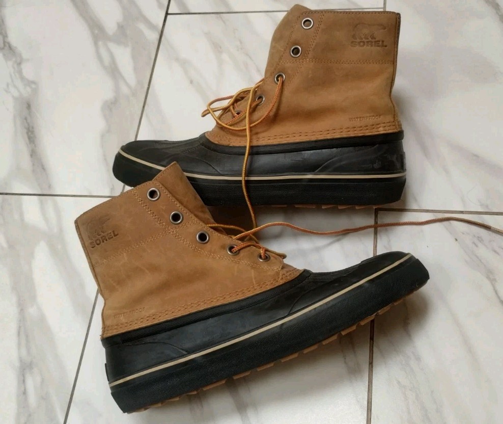 SOREL Cheyanne Metro Lace WATERPROOF BOOTS Elk/Black COLOR  display picture 2