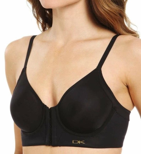 Women Donna Karan Bra Black Nylon 70B