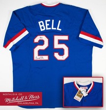 Buddy Bell Signed Texas Rangers Mitchell & Ness 1983 Cooperstown Jersey /Beckett
