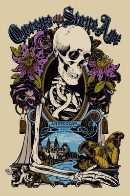 Queens of the Stone Age Amsterdam Concert Poster Ziggo Dome 2023 Wall Art Print