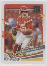 2023 Panini Clearly Donruss Patrick Mahomes II #25 s1i
